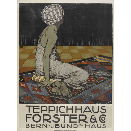 BURKHARD MANGOLD : 'Teppichhaus Forster & Co. Bern' (DOBIASCHOFSKY AUKTIONEN AG)