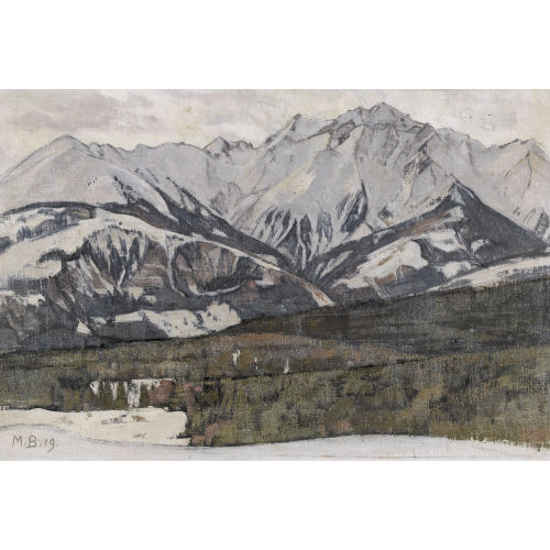 MAX BURGMEIER : 'Winterlandschaft' (DOBIASCHOFSKY AUKTIONEN AG)