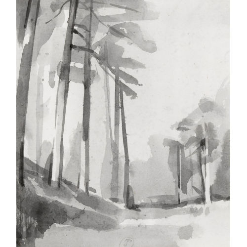 G�RARD DE PAL�ZIEUX : 'Paysage � Finges' (DOBIASCHOFSKY AUKTIONEN AG)