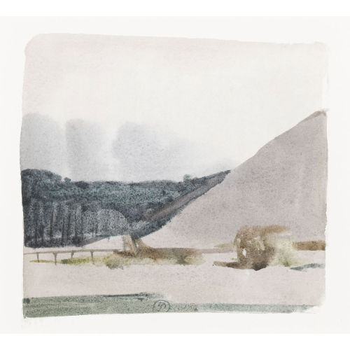 G�RARD DE PAL�ZIEUX : Landschaft mit einer Br�cke (DOBIASCHOFSKY AUKTIONEN AG)