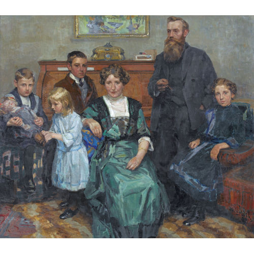 ERNST II HODEL : Familienportr�t (DOBIASCHOFSKY AUKTIONEN AG)