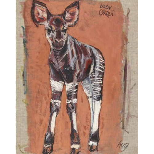 FRITZ HUG : 'Baby Okapi' (DOBIASCHOFSKY AUKTIONEN AG)