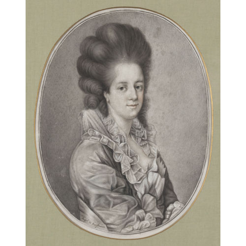 ANGELIKA KAUFFMANN : Brustbildnis einer eleganten Dame (DOBIASCHOFSKY AUKTIONEN AG)