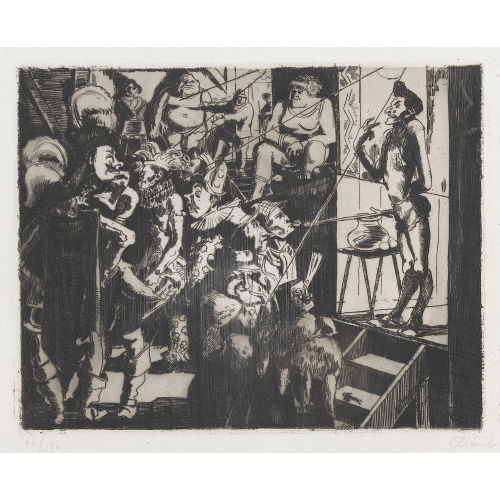 CHARLES CL�MENT : Jahrmarkt (DOBIASCHOFSKY AUKTIONEN AG)
