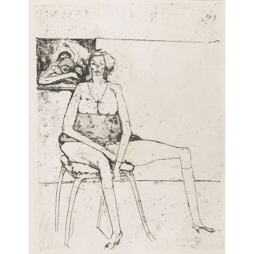 ERNST) COGHUF (EIGTL. STOCKER : 'La fille' (DOBIASCHOFSKY AUKTIONEN AG)
