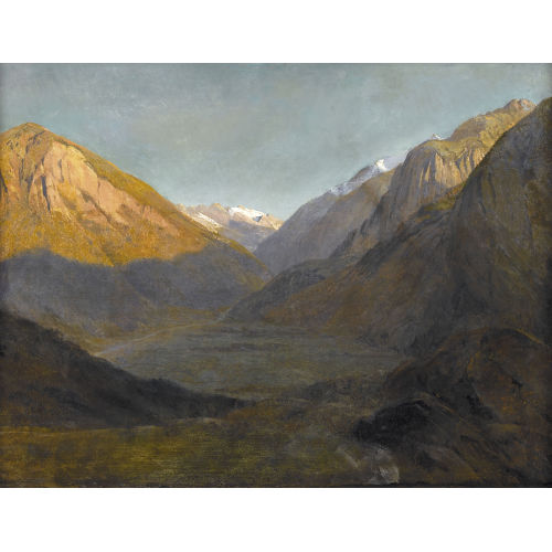 ALEXANDRE CALAME : An der Grimsel (DOBIASCHOFSKY AUKTIONEN AG)