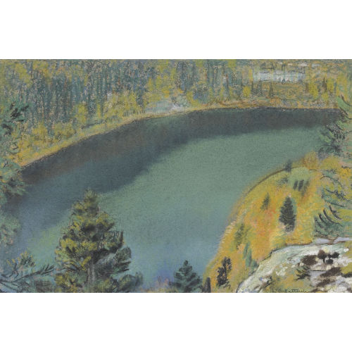 CHARLES L′EPLATTENIER : Herbstliche Doubslandschaft (DOBIASCHOFSKY AUKTIONEN AG)
