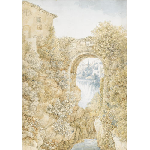 JOHANN KARL M�LLENER : 'Castello di Tivoli' (DOBIASCHOFSKY AUKTIONEN AG)