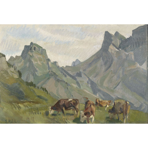 ERNST II HODEL : 'Iseltenalp' (DOBIASCHOFSKY AUKTIONEN AG)
