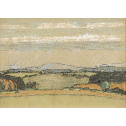 CUNO AMIET : Landschaft bei Oschwand (DOBIASCHOFSKY AUKTIONEN AG)