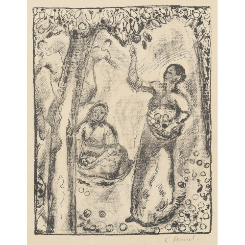 CUNO AMIET : 'Obsternte' (DOBIASCHOFSKY AUKTIONEN AG)