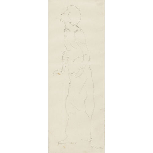 FERDINAND HODLER : Studie zu 'Blick in die Unendlichkeit' (DOBIASCHOFSKY AUKTIONEN AG)