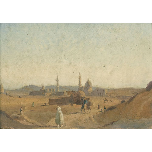 JOHANN LUDWIG RUDOLF DURHEIM : 'Caire. Tombeaux des Califes' (DOBIASCHOFSKY AUKTIONEN AG)