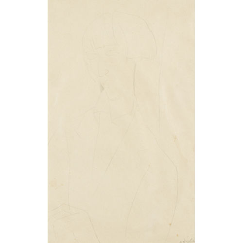 AMEDEO MODIGLIANI : Portrait de Madame Ren�e Kisling (DOBIASCHOFSKY AUKTIONEN AG)