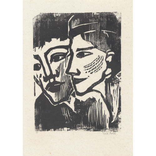 EMIL (EIGTL. HANSEN NOLDE : 'Doppelbildnis' (DOBIASCHOFSKY AUKTIONEN AG)