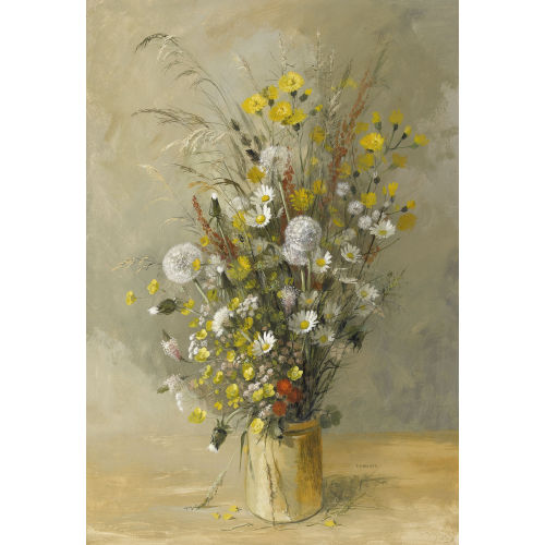 REN�E YOLANDA HAUSER : 'Fleurs des champs' (DOBIASCHOFSKY AUKTIONEN AG)