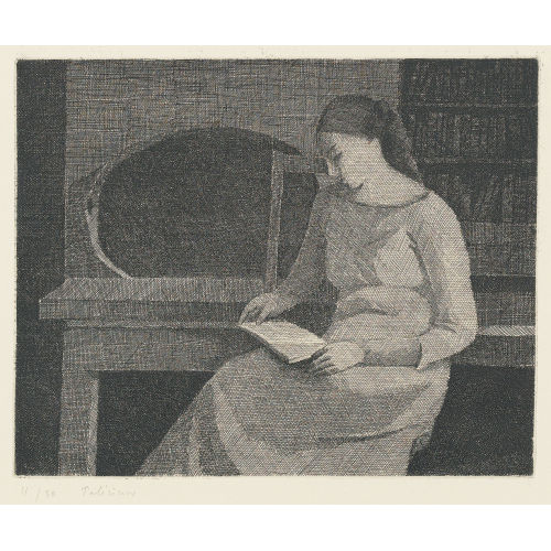 G�RARD DE PAL�ZIEUX : Femme lisant (DOBIASCHOFSKY AUKTIONEN AG)