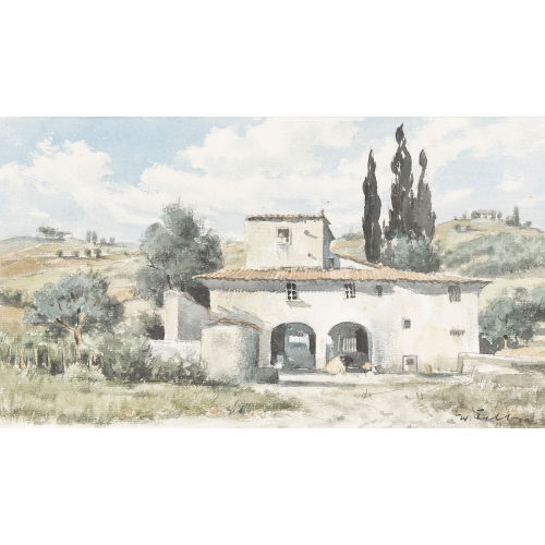 WALTER) FELBRA (EIGTL. FELLER-BRAND : S�dliche Hauspartie (DOBIASCHOFSKY AUKTIONEN AG)