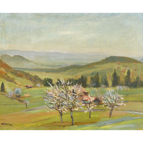 PAUL JAKOB) PAOLO (EIGTL. M�LLER : 'Scharnachtal' (DOBIASCHOFSKY AUKTIONEN AG)