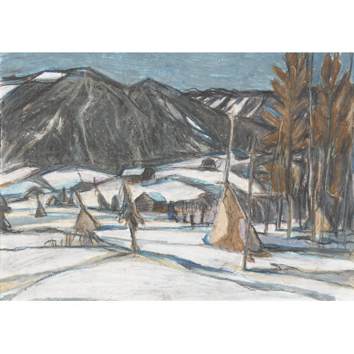 FRED STAUFFER : 'Im Haslital' (DOBIASCHOFSKY AUKTIONEN AG)