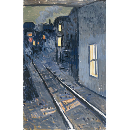 JEAN (EIGTL. JEAN-LOUIS) BERGER : 'Rails dans la nuit' (DOBIASCHOFSKY AUKTIONEN AG)