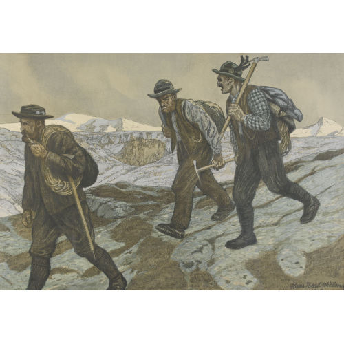 HANS BEAT WIELAND : Die Heimkehr (DOBIASCHOFSKY AUKTIONEN AG)