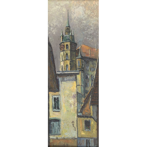 MAX CL�MENT : Das Rathaus von Fribourg (DOBIASCHOFSKY AUKTIONEN AG)