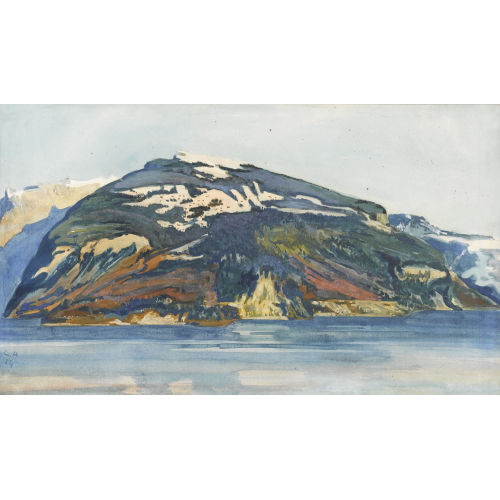 CUNO AMIET : Seeuferpartie im Herbst (DOBIASCHOFSKY AUKTIONEN AG)