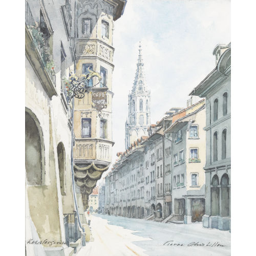 PIERRE CH�TILLON : 'Kesslergasse' (DOBIASCHOFSKY AUKTIONEN AG)