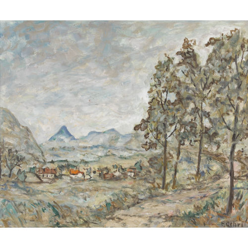 FRANZ GEHRI : Herbstlandschaft (DOBIASCHOFSKY AUKTIONEN AG)