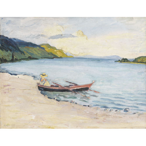 ERNST SAMUEL GEIGER : 'Am See' (DOBIASCHOFSKY AUKTIONEN AG)