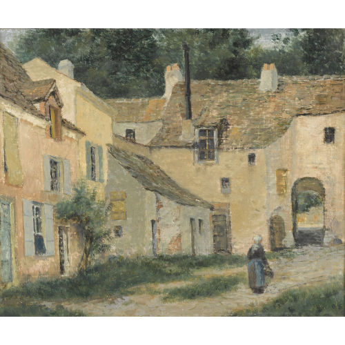 OTTO S�QUIN : 'Bauerngeh�ft an der Marne' (DOBIASCHOFSKY AUKTIONEN AG)