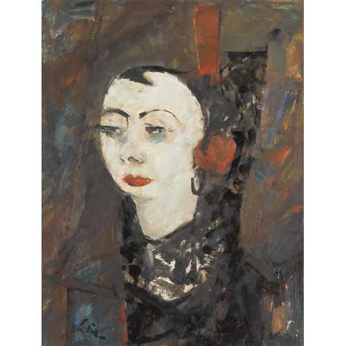 WALTER EMIL M�LLER : Portr�t einer Dame (DOBIASCHOFSKY AUKTIONEN AG)