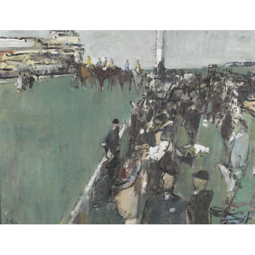 WALTER EMIL M�LLER : Das Pferderennen (DOBIASCHOFSKY AUKTIONEN AG)