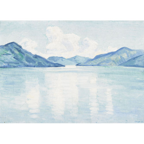 ERNST SAMUEL GEIGER : 'Langenseelandschaft' (DOBIASCHOFSKY AUKTIONEN AG)