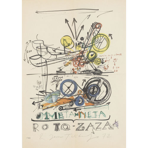 JEAN TINGUELY : 'Meta-Meta' (DOBIASCHOFSKY AUKTIONEN AG)