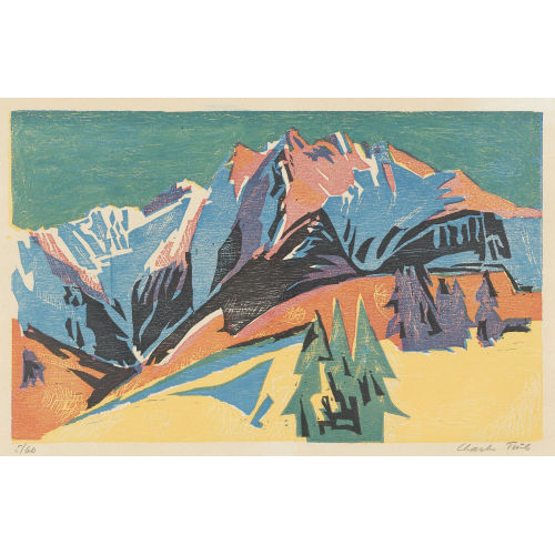 CHARLES TR�B : Bergmassiv (DOBIASCHOFSKY AUKTIONEN AG)