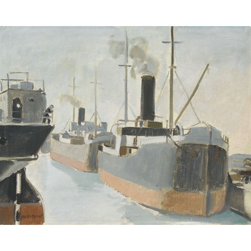 MAURICE BARRAUD : 'Les bateaux' (DOBIASCHOFSKY AUKTIONEN AG)