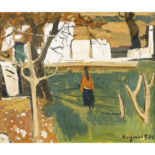 GEORGES BORGEAUD : 'La cour greque' (DOBIASCHOFSKY AUKTIONEN AG)