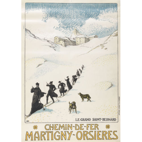 ALBERT MURET : 'Chemin-de-Fer Martigny-Orsi�res' (DOBIASCHOFSKY AUKTIONEN AG)