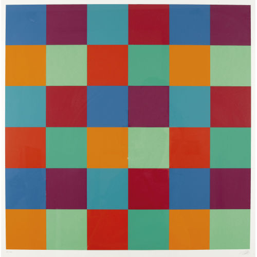 RICHARD PAUL LOHSE : Geometrische Komposition (DOBIASCHOFSKY AUKTIONEN AG)