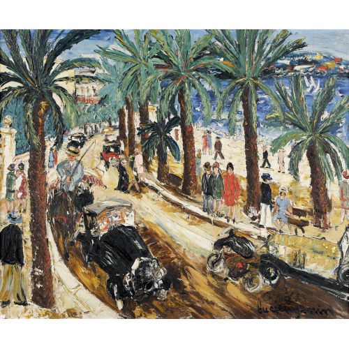 LUCIEN G�NIN : La Croisette in Cannes (DOBIASCHOFSKY AUKTIONEN AG)