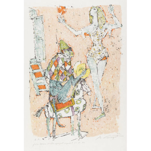 ALOIS CARIGIET : 'Jongleuse' (DOBIASCHOFSKY AUKTIONEN AG)