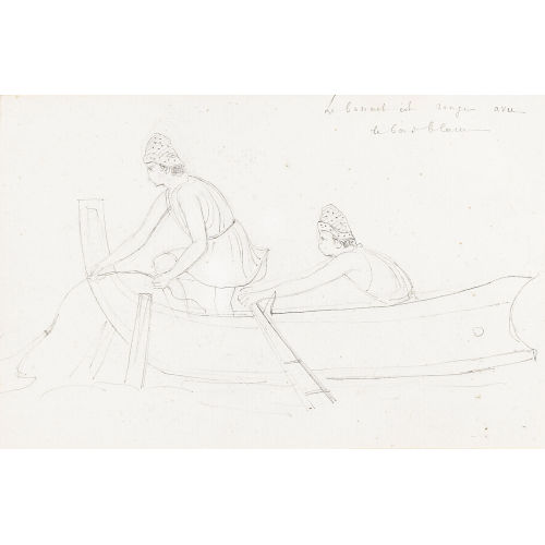 ALBERT ANKER : Skizzenblatt (DOBIASCHOFSKY AUKTIONEN AG)
