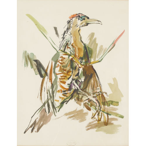 OSKAR KOKOSCHKA : 'Der Specht' (DOBIASCHOFSKY AUKTIONEN AG)