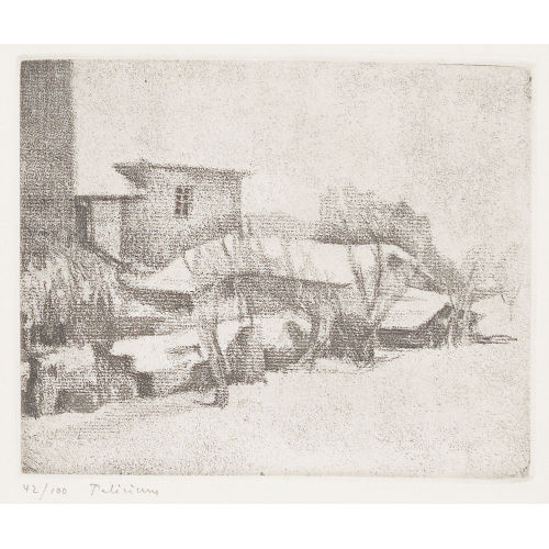 G�RARD DE PAL�ZIEUX : La ferme (DOBIASCHOFSKY AUKTIONEN AG)