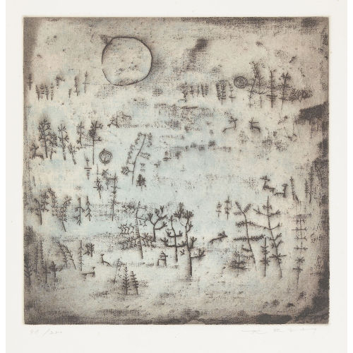 WOU-KI ZAO : 'Paysage au soleil' (DOBIASCHOFSKY AUKTIONEN AG)