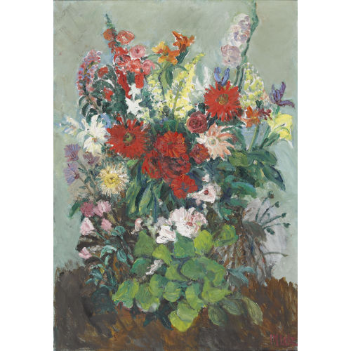 MARIE LOTZ : Bunter Blumenstrauss (DOBIASCHOFSKY AUKTIONEN AG)