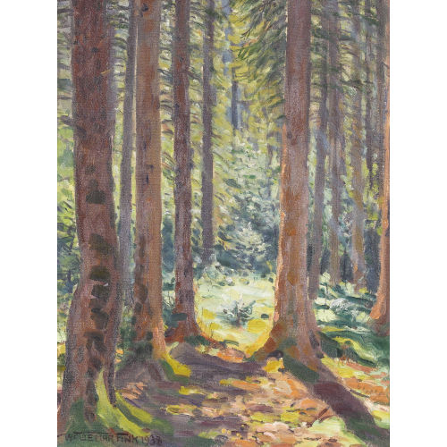 WALDEMAR THEOPHIL FINK : 'Sommer im Wald' (DOBIASCHOFSKY AUKTIONEN AG)