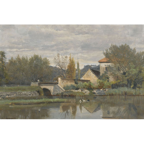 NATHANA�L LEMAITRE : 'Pont � Artemare' (DOBIASCHOFSKY AUKTIONEN AG)
